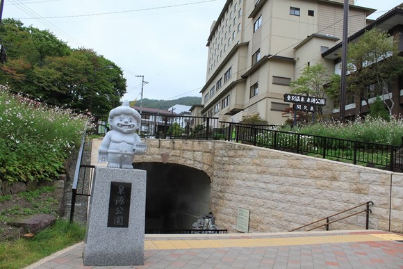 登别温泉街4 北海道自驾游Day 3行程_登别温泉