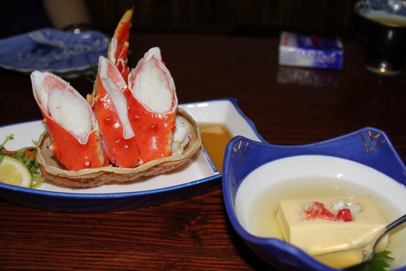蟹本家3 北海道自由行Day1晚餐_蟹本家美食1