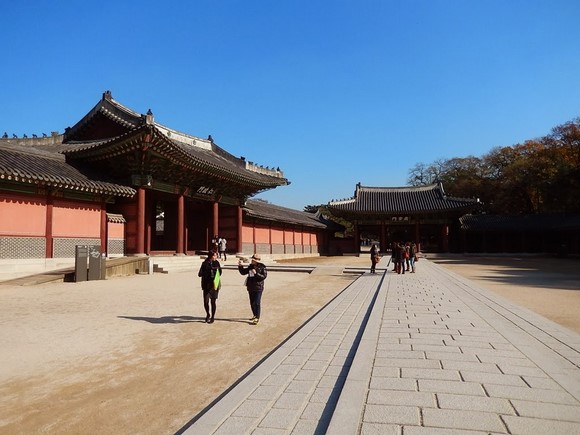 昌德宫里面
