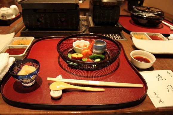 玉乃汤-Dinner1 北海道自驾游Day 2住宿_玉乃汤晚餐1