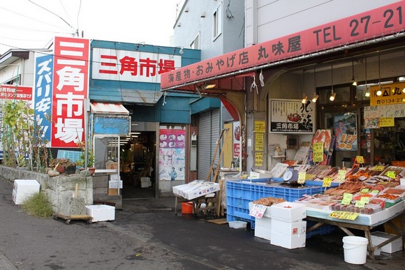 小樽三角市场1 北海道夏天自驾游Day 6行程_小樽三角市场1