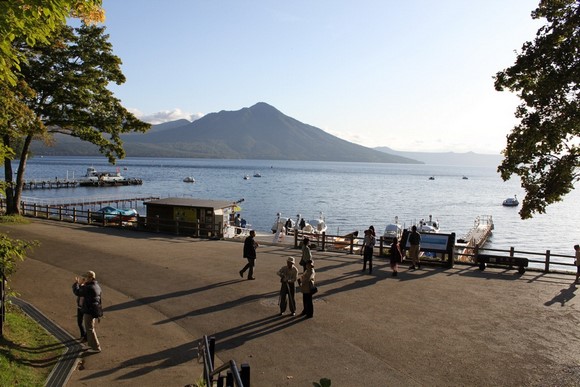 支笏湖1 北海道自驾游Day 2行程_支笏湖