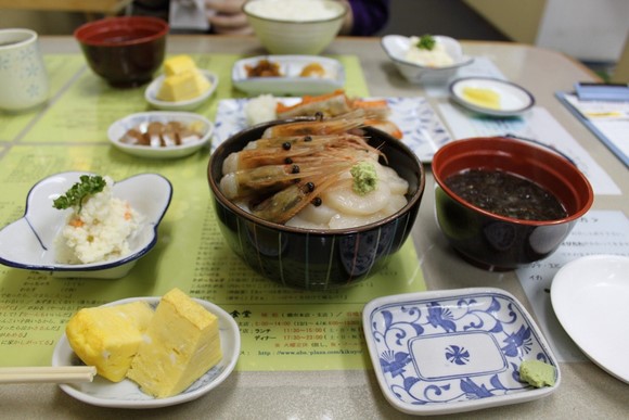 函馆朝市-きくよ食堂2 北海道自驾游Day 4早餐_きくよ食堂
