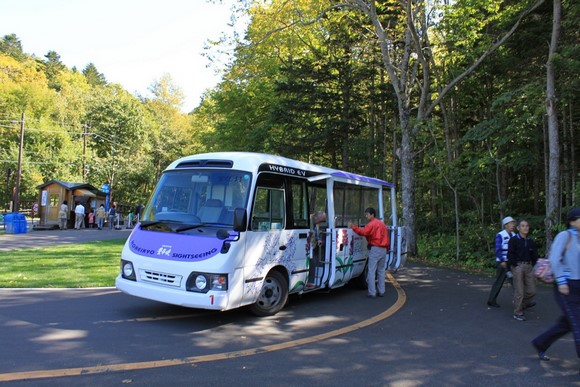 丰平峡2 北海道自驾游Day 2行程_丰平峡接驳车