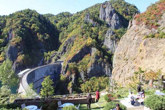 丰平峡5 北海道自驾游Day 2行程_丰平峡观景台