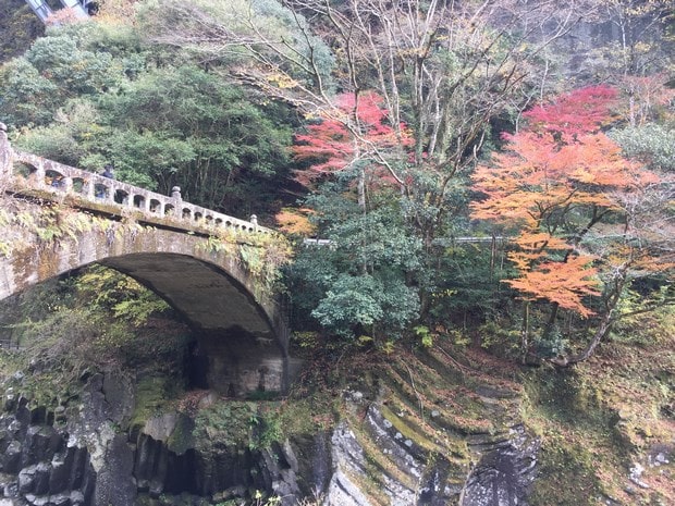 高千穗峡神桥
