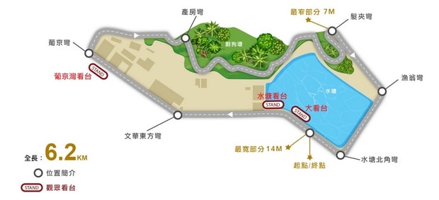 澳门格兰披治大赛车赛道
