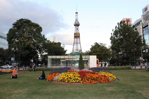 Odori Park 1 Hokkaido self-drive Day 1 attraction: Sapporo Odori Park