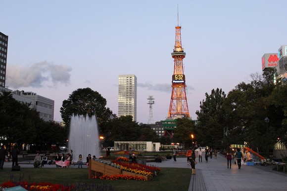 Odori Park 2 Hokkaido self-drive Day 1 attraction: Odori Park
