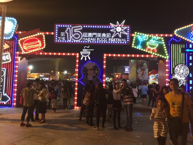 Macau Food Festival Stalls
