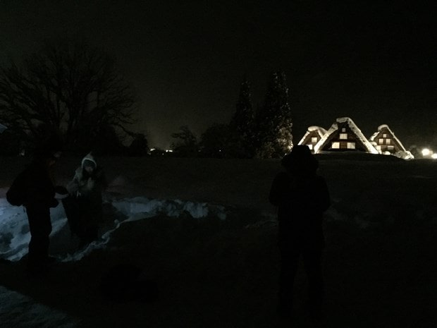 Shirakawago light-up