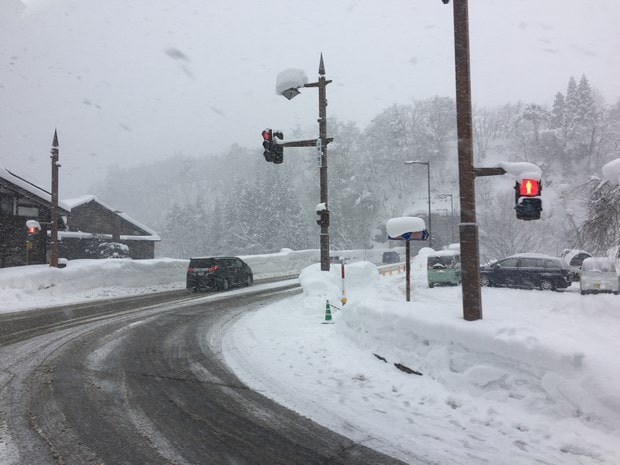 Shirakawago Winter Scenery