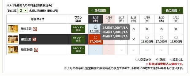Gassho-zukuri Village Accommodation Booking System