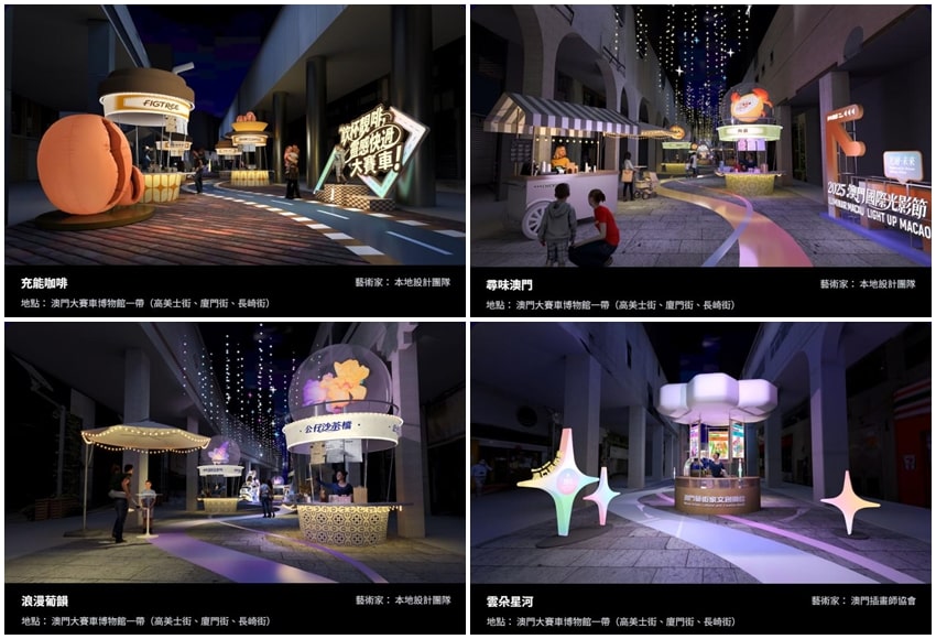 2025 Macao International Light Festival - Event Location - Zona Nova de Aterros do Porto Exterior district