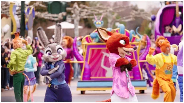 Shanghai Disney Color-Fest: A Street Party