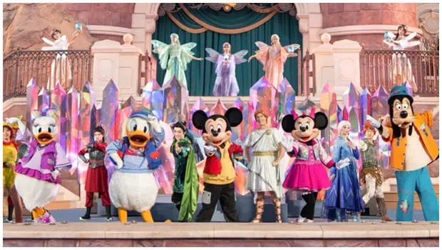 Shanghai Disney_Heart of Wonder Castle Show