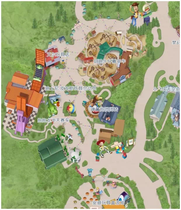 Shanghai Disneyland Toy Story Land