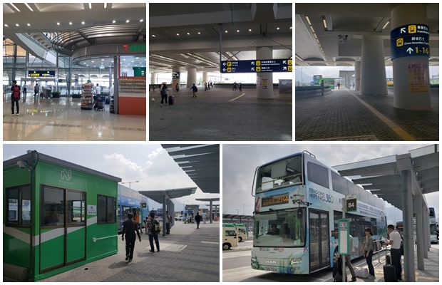 港珠澳大橋から空港B4バス