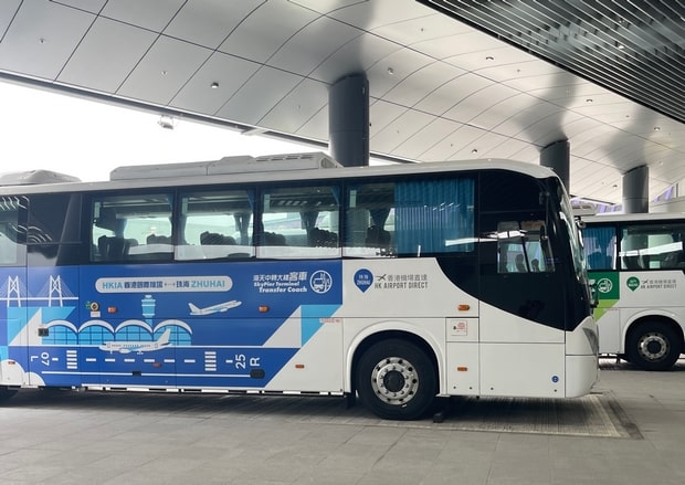 香港空港から港珠澳大橋バス