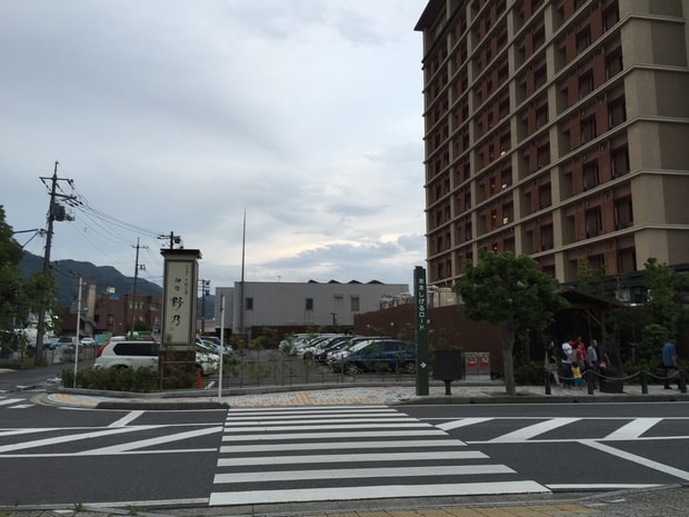 御宿 野乃 境港 駐車場