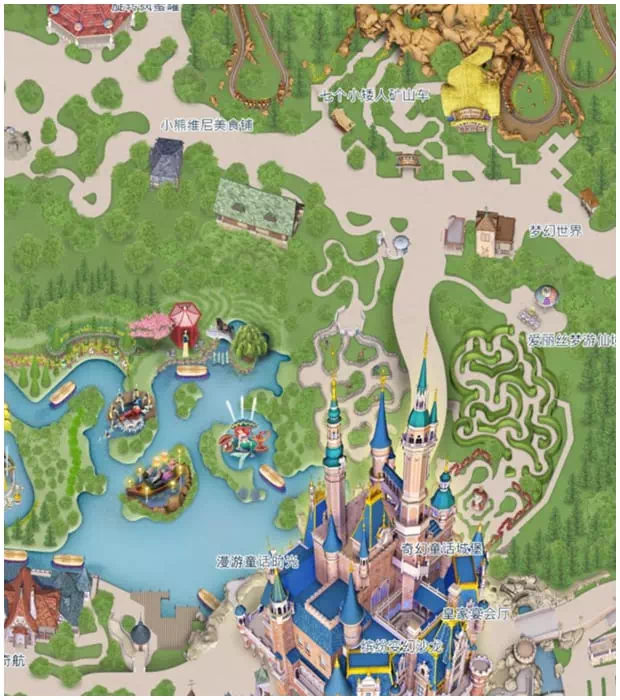 上海ディズニーランド ファンタジーランド