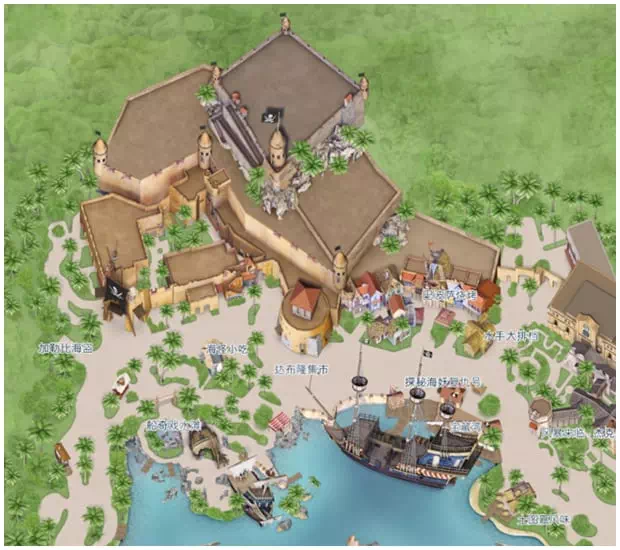 上海ディズニーランド トレジャー・コーブ