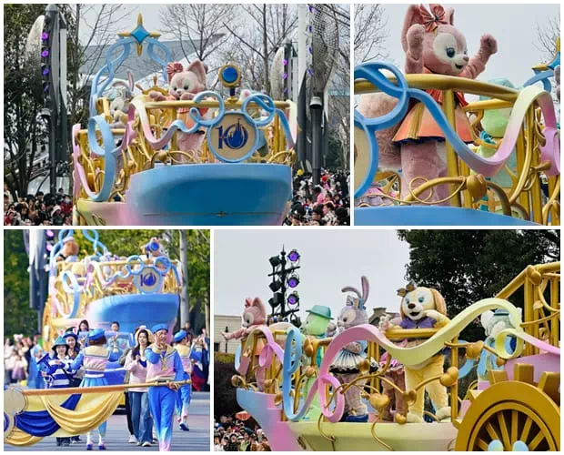 「フレンドシップ号」：ダッフィー＆フレンズ スペシャルパレード