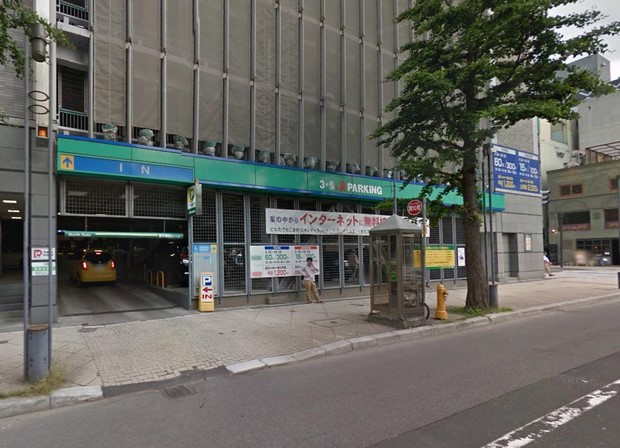 삿포로 오도리 Richmond Hotel_주차장