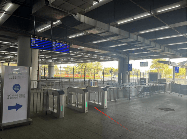 마카오에서 홍콩공항 가는 버스
