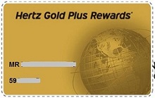 HertzGoldPlusRewardsMemberCard