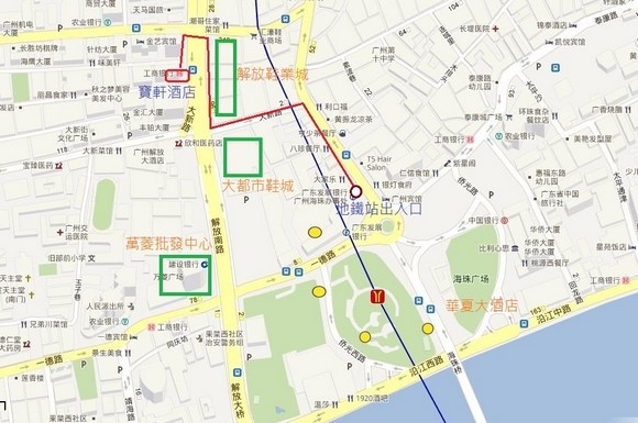 廣州寶軒酒店地圖_Pic02