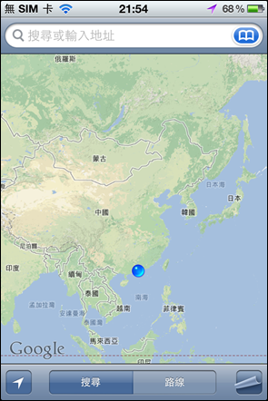iPhone Map