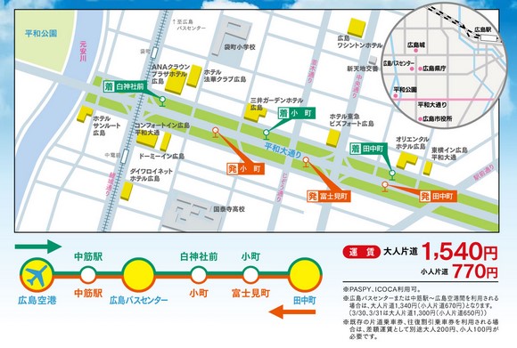 運行ルート地図