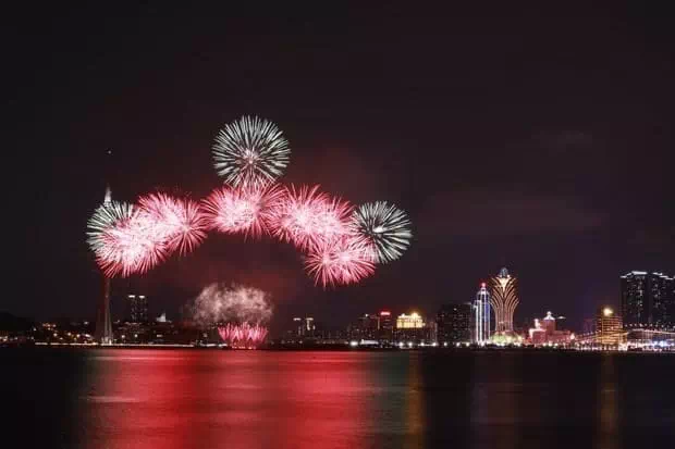 澳門新春煙花表演