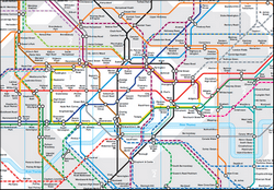 London Underground zone1-2