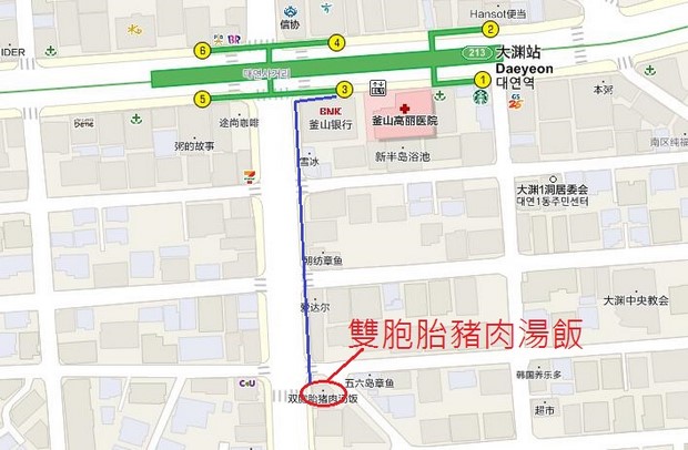 2015 Seoul Busan Trip Day5_Map01