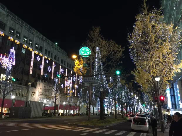 心齋橋御堂筋的光之饗宴燈飾
