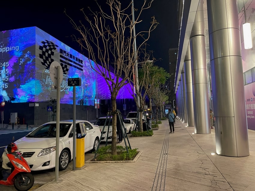 光雕表演最佳觀賞位置