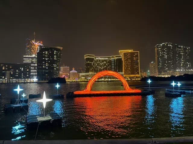 2025年澳門光影節南灣湖區拍攝的照片