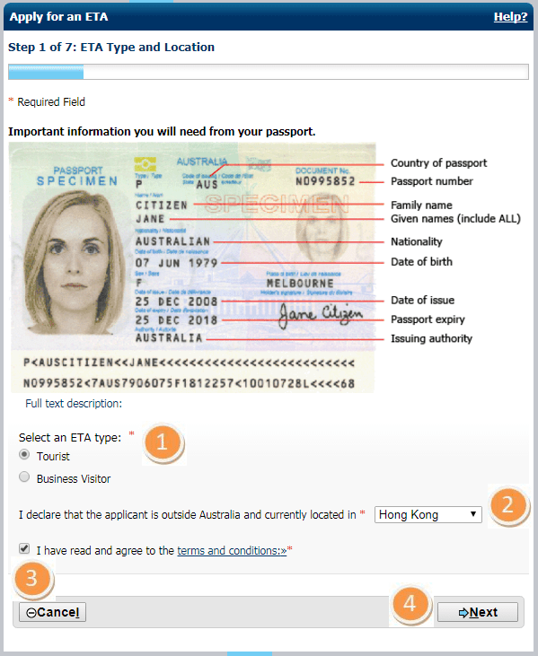 ETA电子签证