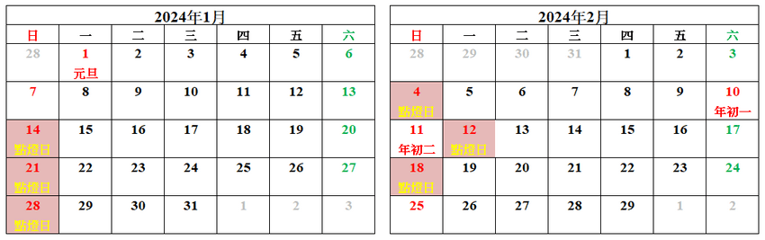 2024年白川鄉點燈日期