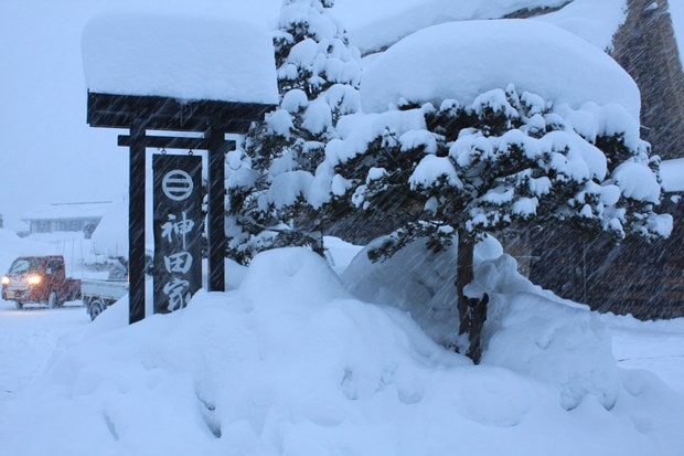 白川鄉點燈