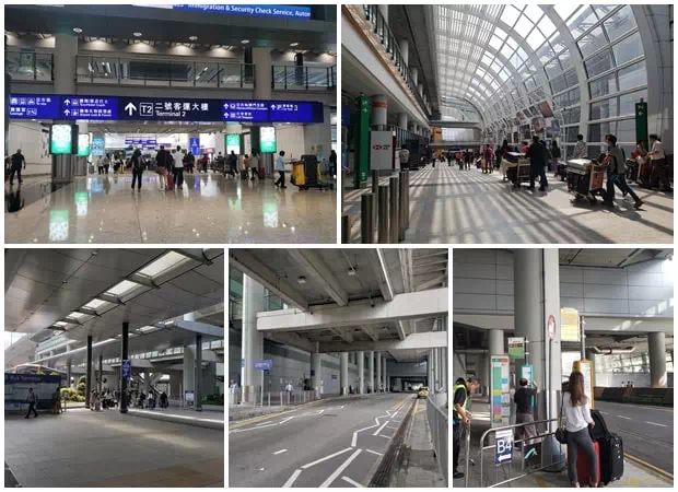 香港機場到港珠澳大橋香港口岸