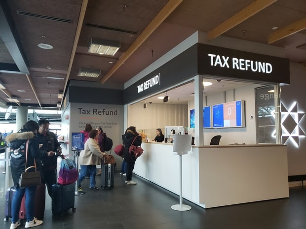 冰島退稅櫃台