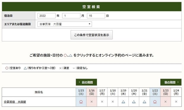 白川鄉民宿