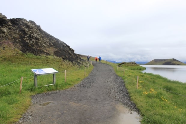 冰岛伪火山口