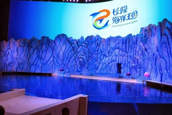珠海長隆海洋王國白鯨表演