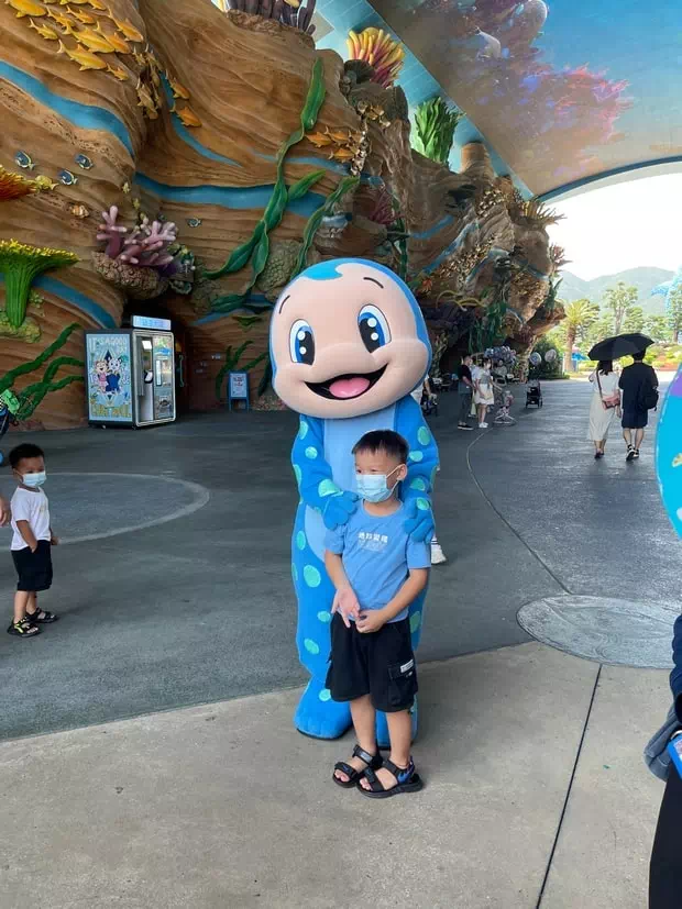 珠海長隆海洋王國卡通人物