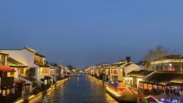 無錫大運河夜景