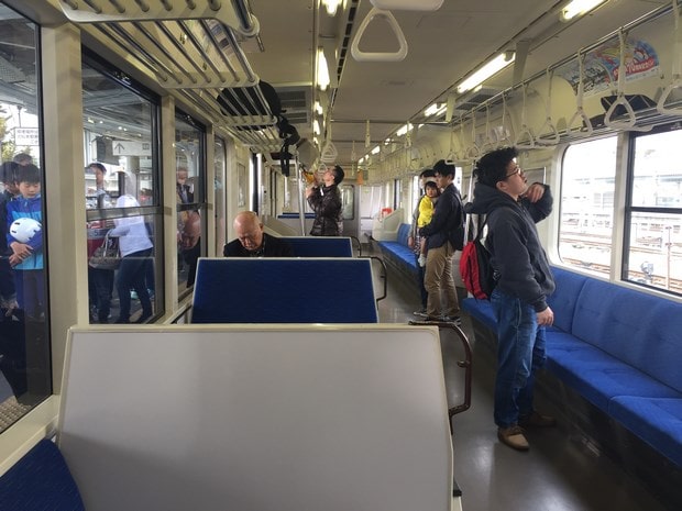 松本至信濃大町普通車